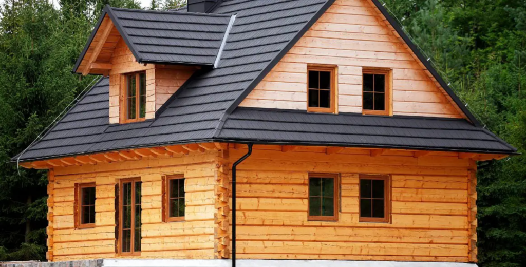 belle maison en bois