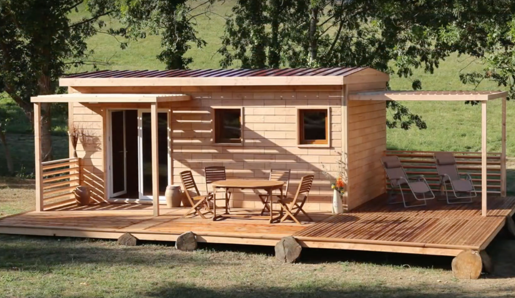 maison en bois en kit