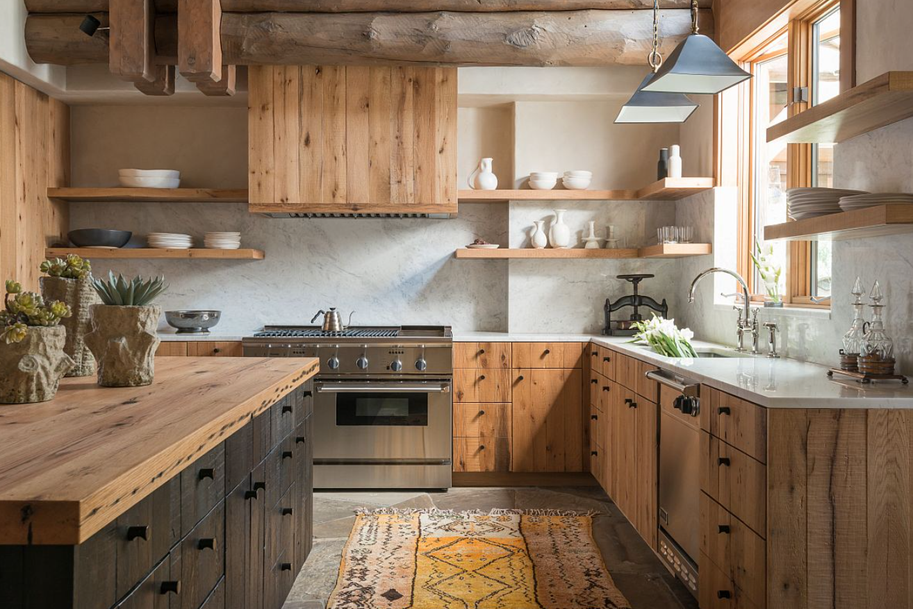 Quelle couleur de peinture pour une cuisine rustique ? - Aude-location