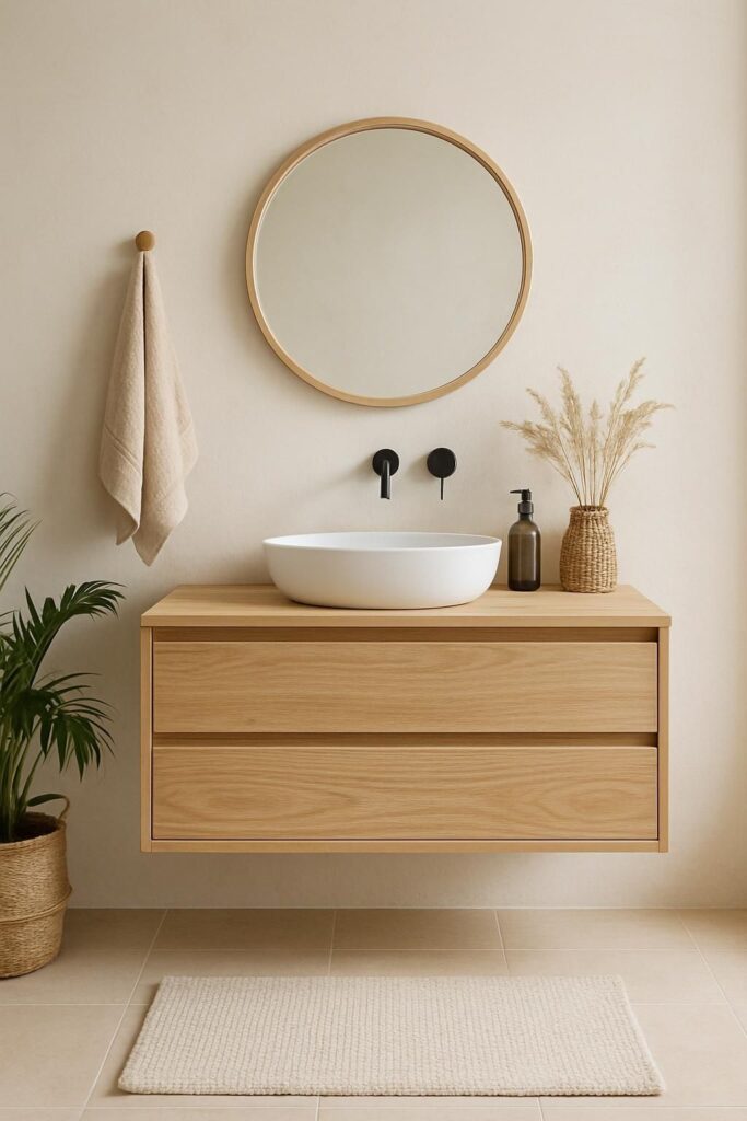 salle de main minimaliste