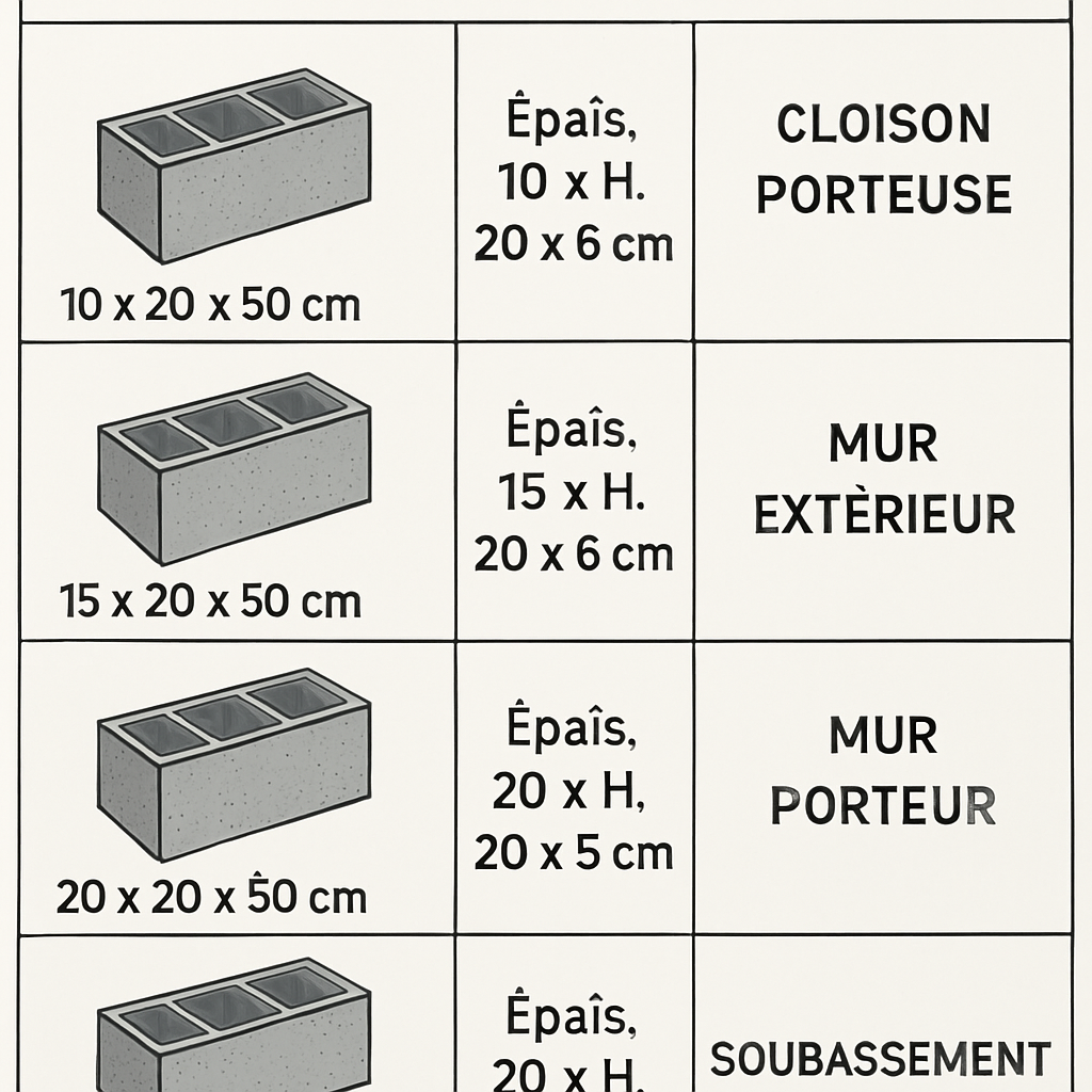 Dimension Parpaing Le Guide Pratique Pour Des Constructions R ussies 